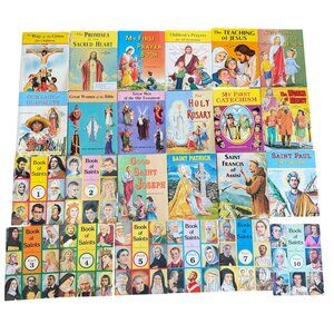 St Joseph Catholic Childrens Books Set 24 Fr Lovasik Religious Saints Prayers